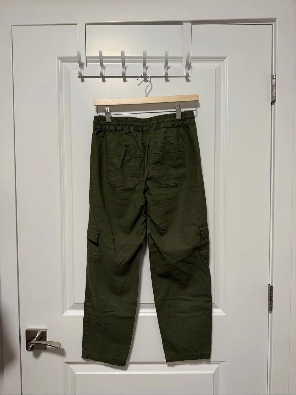 J Crew Olive Green Cargo Jogger Pants